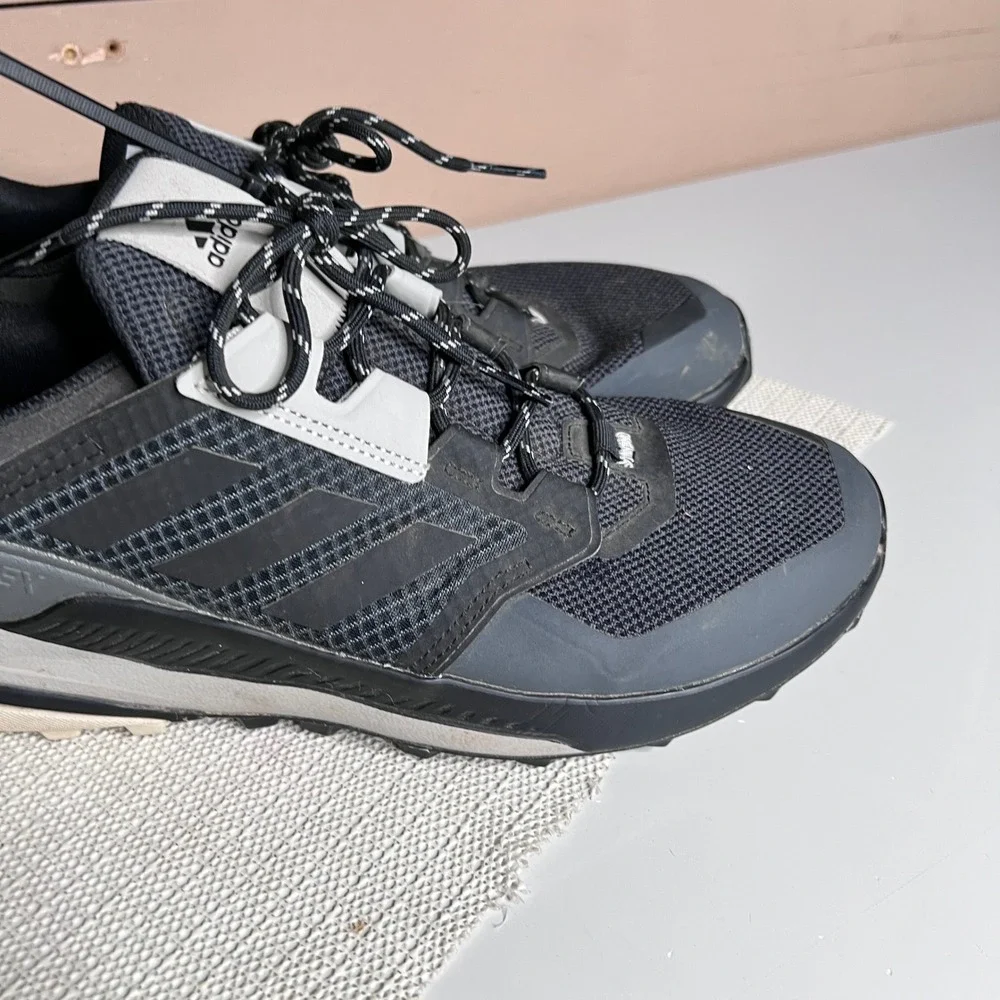 Adidas Terrex Eastrail Mens Hiking Shoes Black Trail Sneakers FU7237‎ Size 11